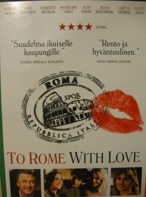 TO ROME WITH LOVE DVD