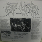 AT WAR - EAT LEAD EX+/M- 7" - pikkukuva 2