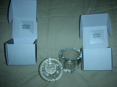 Kosta Boda tuikut 2 kpl