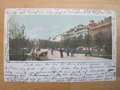 VANHA Postikortti Helsinki 1902
