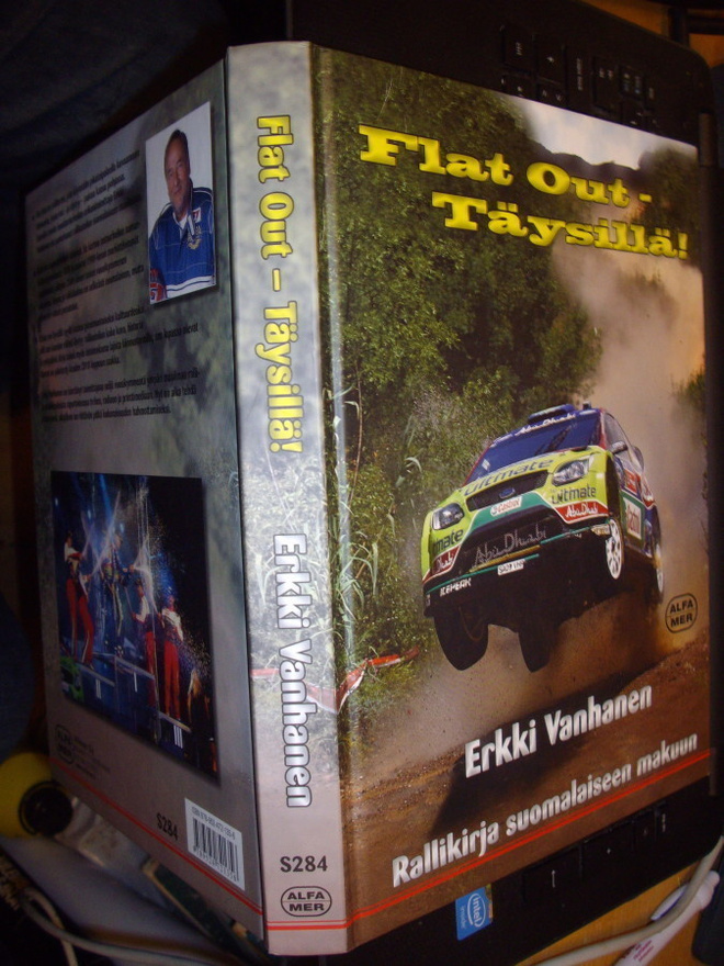 Flat Out - Täysillä ! - Rallikirja suomalaiseen makuun EIPK!