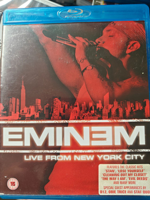Eminem Live from New York blu-ray