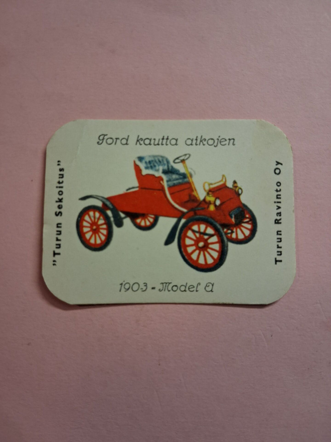 Turun ravinto Oy. Ford kautta aikojen.