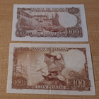 100 Pesetaa 1965 ja 1970 Espanja Cat# 150 ja 152 KL 5 ja 8 - pikkukuva 2