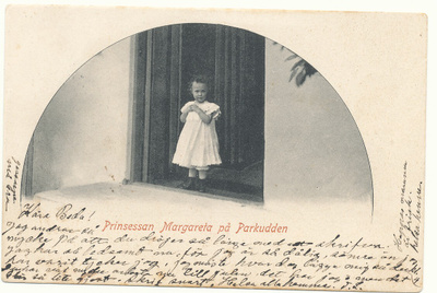 Ruotsin Prinsessa Margareta - vanha Carte Postale