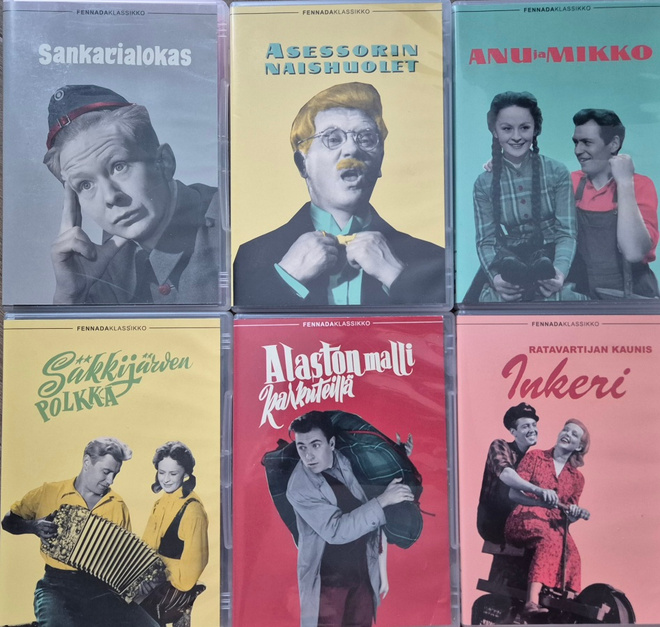 FENNADA KLASSIKOT 6 KPL -DVD