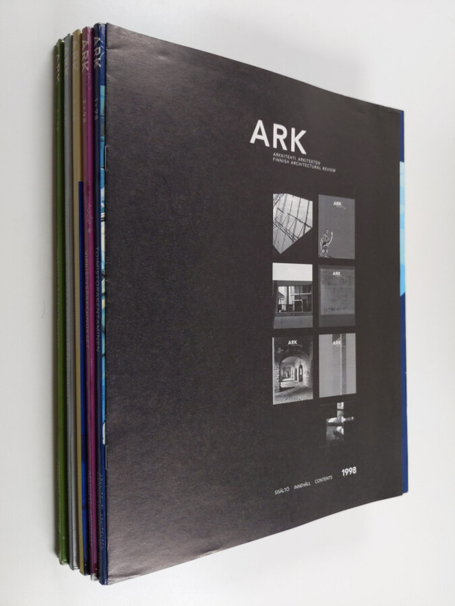 ARK : Arkkitehti 1-6/1998 (5 nidosta, puuttuu no. 4) + si...