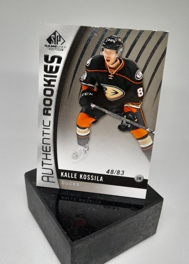 Kalle Kossila, 2017-18 SP Game Used Authentic Rookies /83