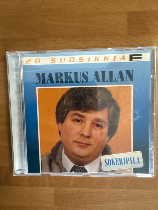 Markus Allan - Sokeripala CD 20 Suosikkia