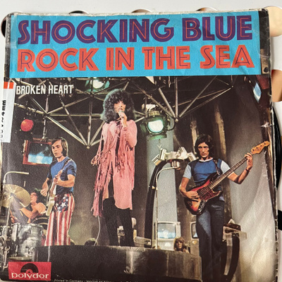 SHOCKING BLUE: Rock In The Sea * Broken Heart * GER 1972