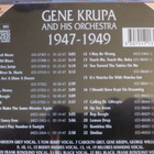 Gene Krupa and His Orchestra: The Chronological 1947-1949 CD - pikkukuva 2
