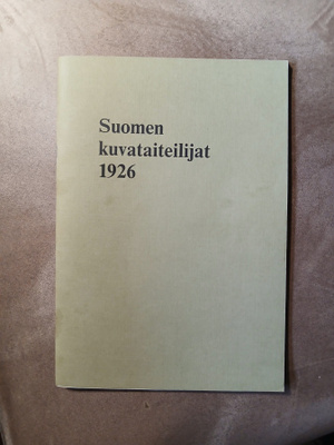 Suomen kuvataiteilijat 1926