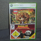 XBOX 360 pelit Indiana Jonea & Kunfu Panda - pikkukuva 1