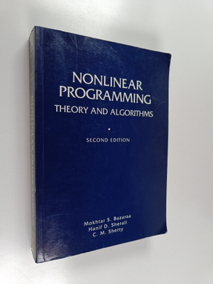 M. S. Bazaraa : Nonlinear programming : theory and algori...