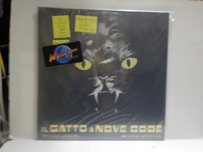 ENNIO MORRICONE - IL GATTO A NOVE CODE OST UUSI LP