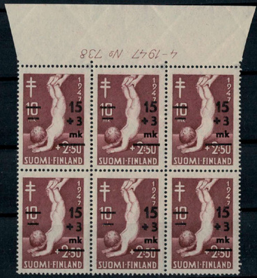 1948 tub 15/10mk nro-6lo ++