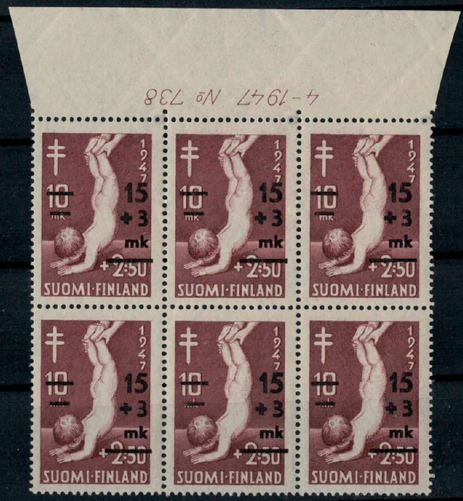 1948 tub 15/10mk nro-6lo ++