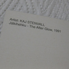 Kaj Stenvall, Jälkihehku 1991 kulkematon - pikkukuva 3