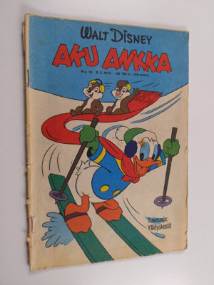 Walt Disney : Aku Ankka 10/1972