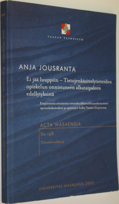 Anja Jousranta : Ei jää luuppiin (signeerattu) : tietojen...