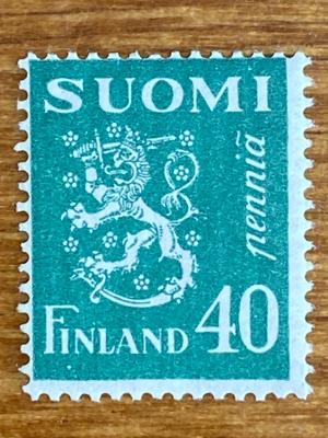 LEIJONAMALLI 1930 40PENNIÄ**
