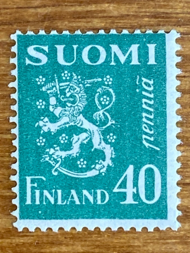 LEIJONAMALLI 1930 40PENNIÄ**