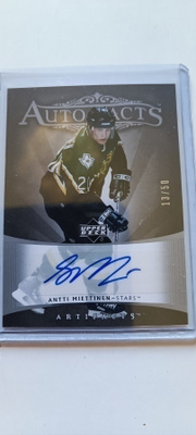 2005-06 Upper Deck Artifacts Auto-Facts Auto /50 Antti Miett