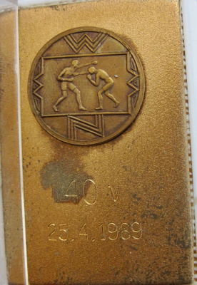 VANHA Mitali WN Viipurin Nyrkkeilijät 1929-1969