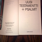 Hyväkuntoinen kirja Uusi Testamentti ja Psalmit - pikkukuva 2