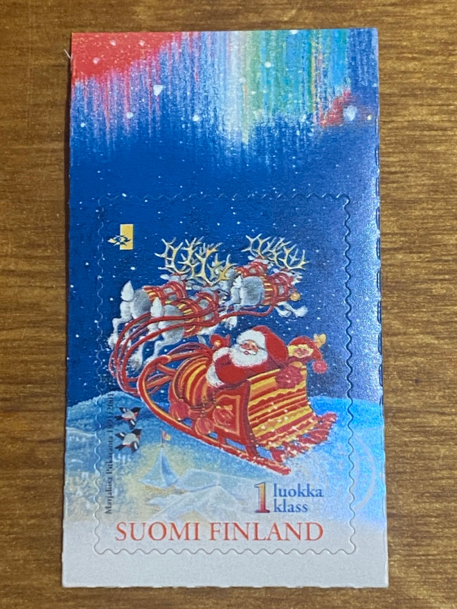 YLEISMERKKI JOULUPUKKI JA POROVALJAKKO**