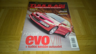 Tuulilasi maaliskuu 2004. Koeajo Mercedes W203
