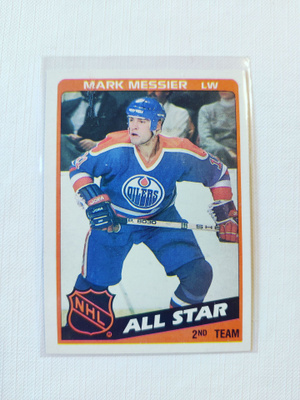 84-85 Topps - Mark Messier