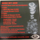 Dennis most & the instigators wire my jaw 7 45 suomi 2003 - pikkukuva 2