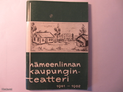 Hämeenlinnan Kaupunginteatteri 1961-1962 esite-lehti, KATSO