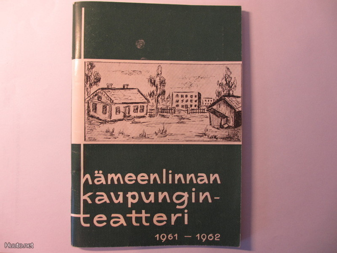 Hämeenlinnan Kaupunginteatteri 1961-1962 esite-lehti, KATSO