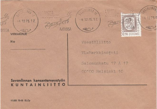 VIRKAKIRJE, SAVONLINNA, Kuntainliitto
