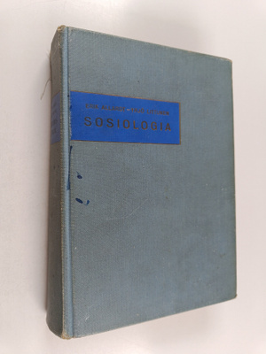 Erik Allardt : Sosiologia