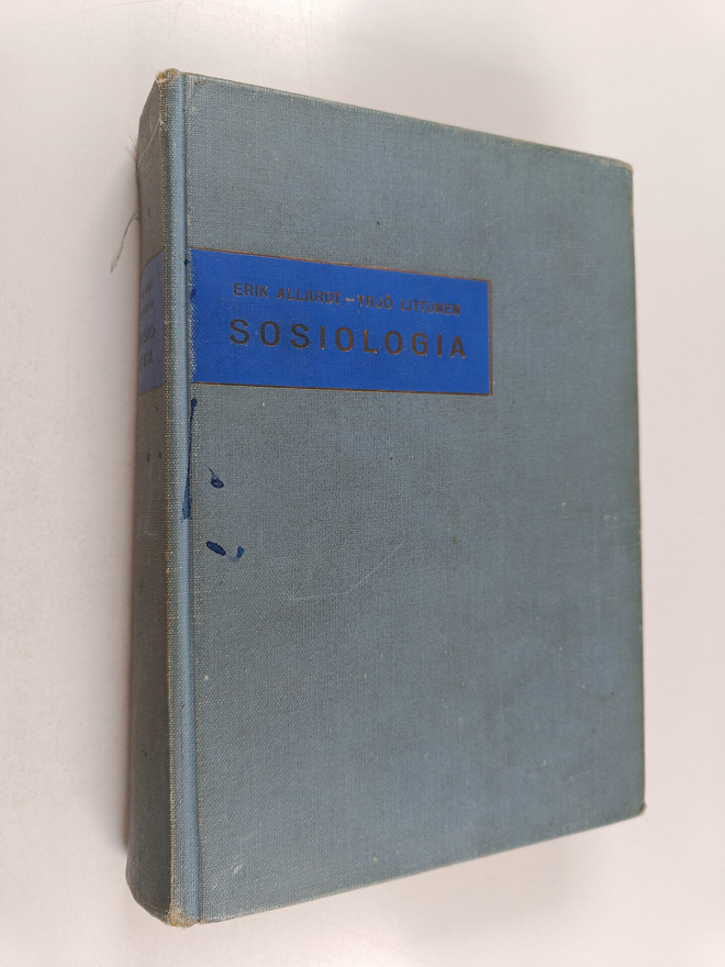 Erik Allardt : Sosiologia