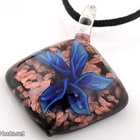 1340 .. Murano Kaunis Lampwork Taidelasi .. Kaulakoru - pikkukuva 4