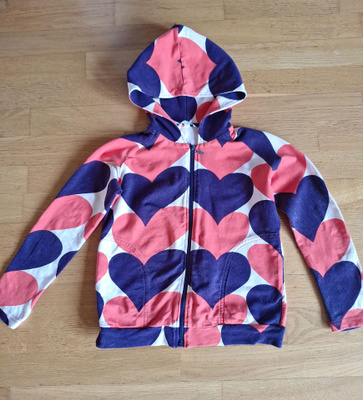Marimekko collegehuppari 120 cm 4-6 v