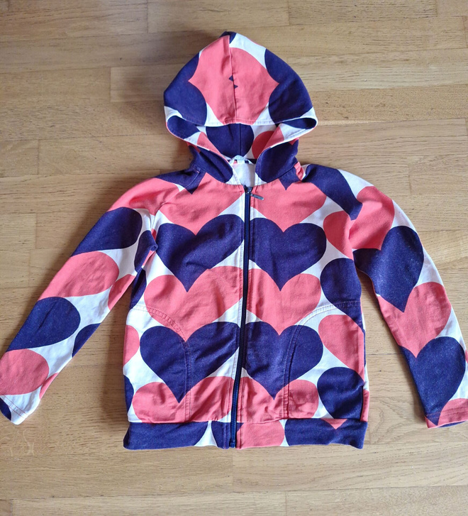 Marimekko collegehuppari 120 cm 4-6 v