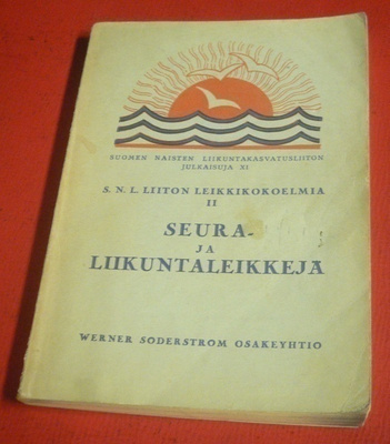 Seura- ja liikuntaleikkejä 1939