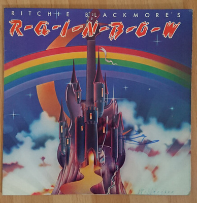 RITCHIE BLACKMORE´S RAINBOW , Vinyl LP , nimikirjoitus x4
