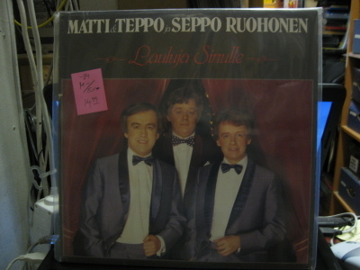 MATTI & TEPPO JA SEPPO RUOHONEN - LAULUJA SINULLE M-/EX+ LP
