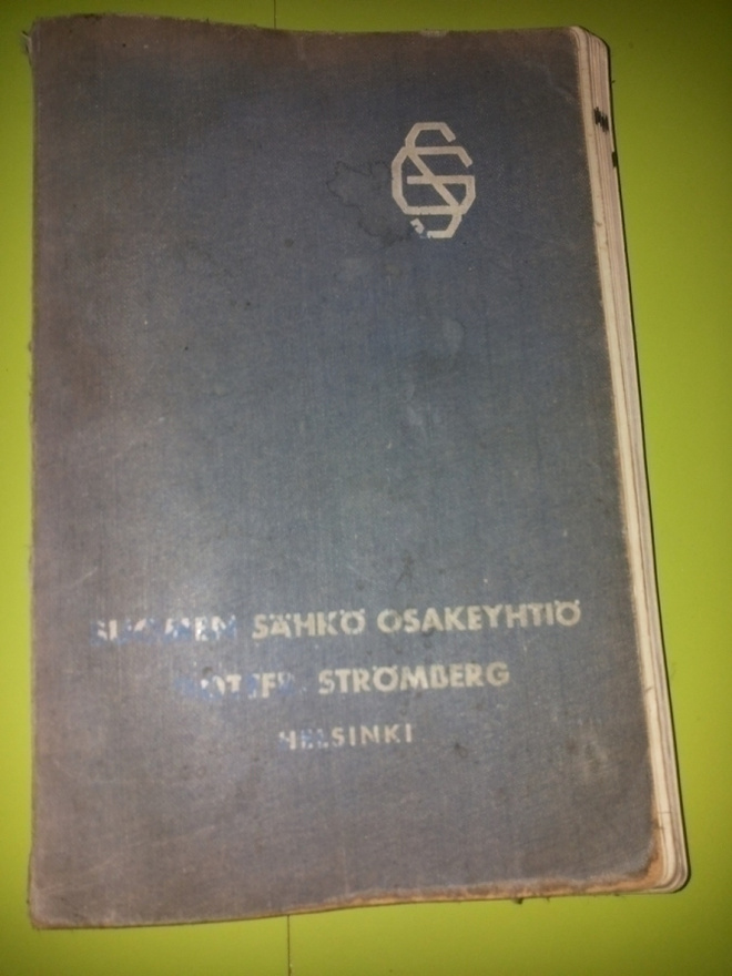 SUOMEN SÄHKÖOSAKEYHTIÖ GOTTFR SRÖMBERG
