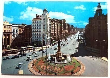 Zaragoza Plaza de Espana  independencia paseo