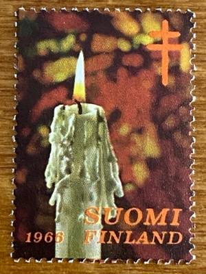 JOULUMERKKI JOULUKYNTTILÄ 1966**