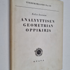 Felix Iversen : Analyyttisen geometrian oppikirja - pikkukuva 1