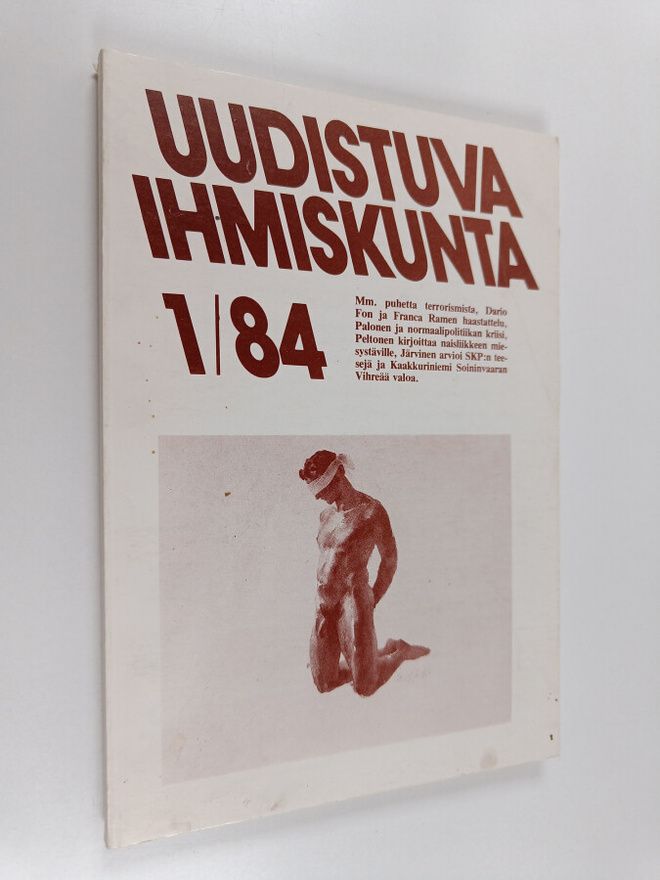Tauno Saarela : Uudistuva Ihmiskunta 1/84