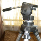 Manfrotto 055 kamerajalusta + Manfrotto 128 Videopää - pikkukuva 2